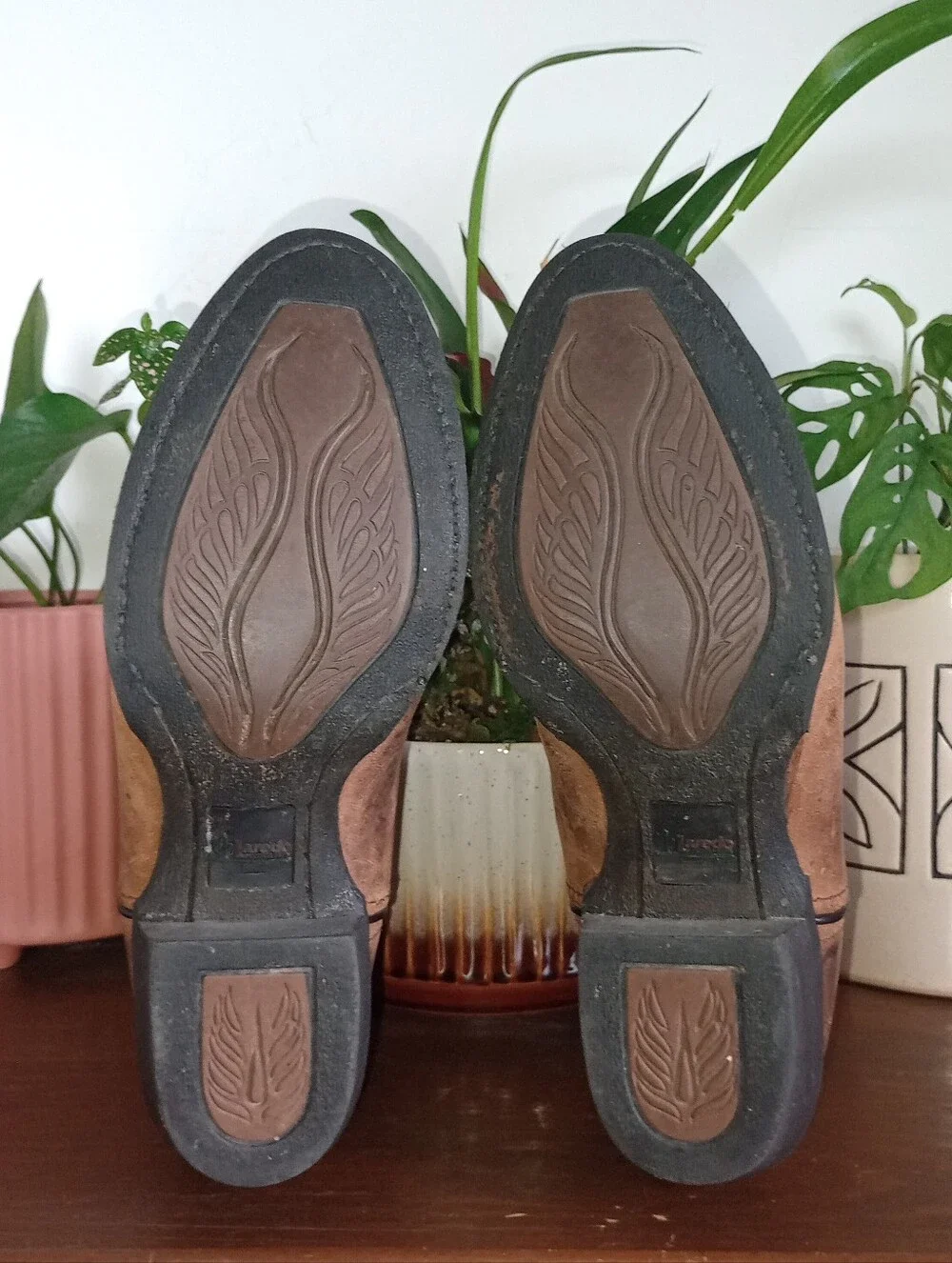 Laredo Maddie Round Toe Western Boots - Picture 7 of 8